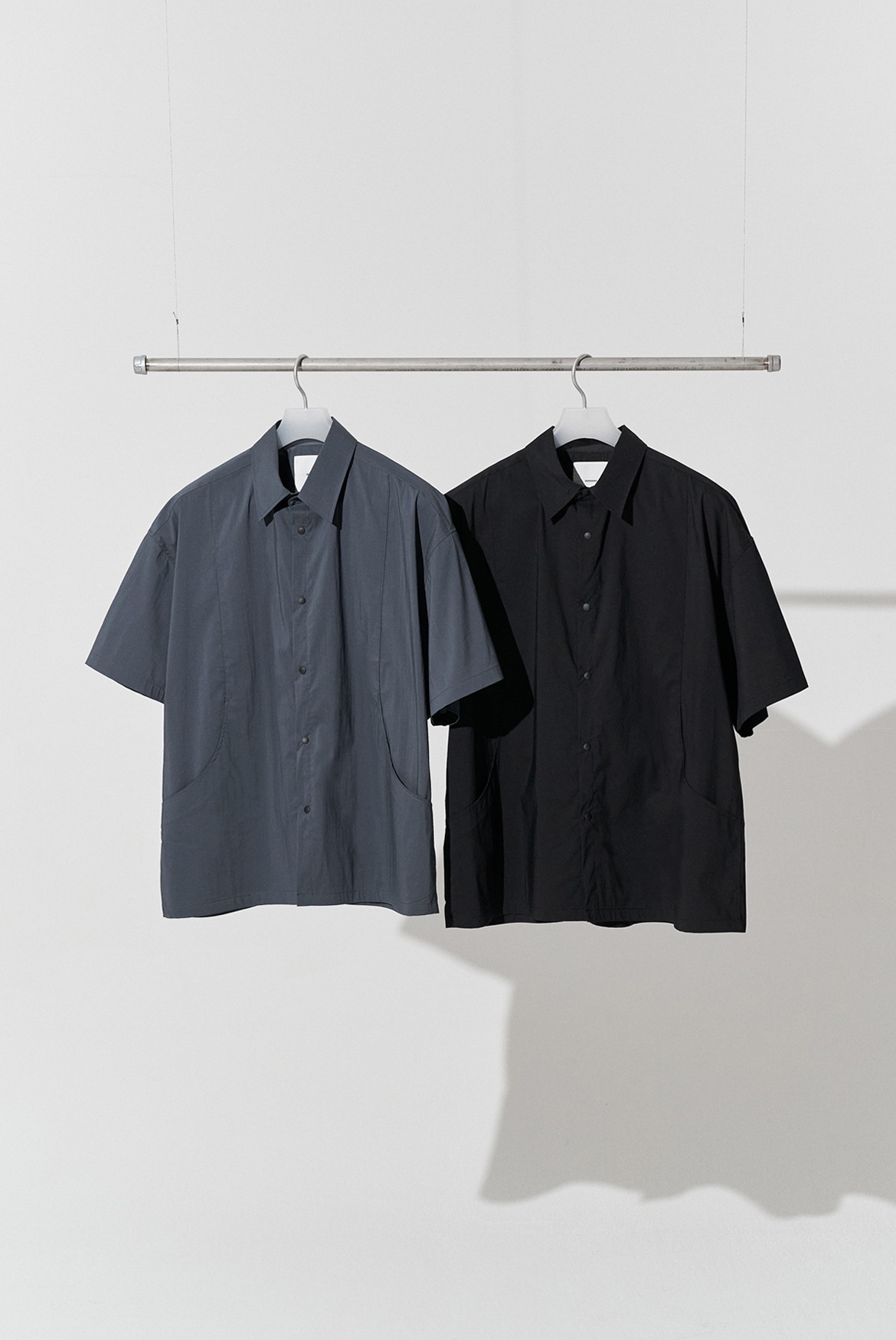 Nylon Curved Shirts [2 Colors]
