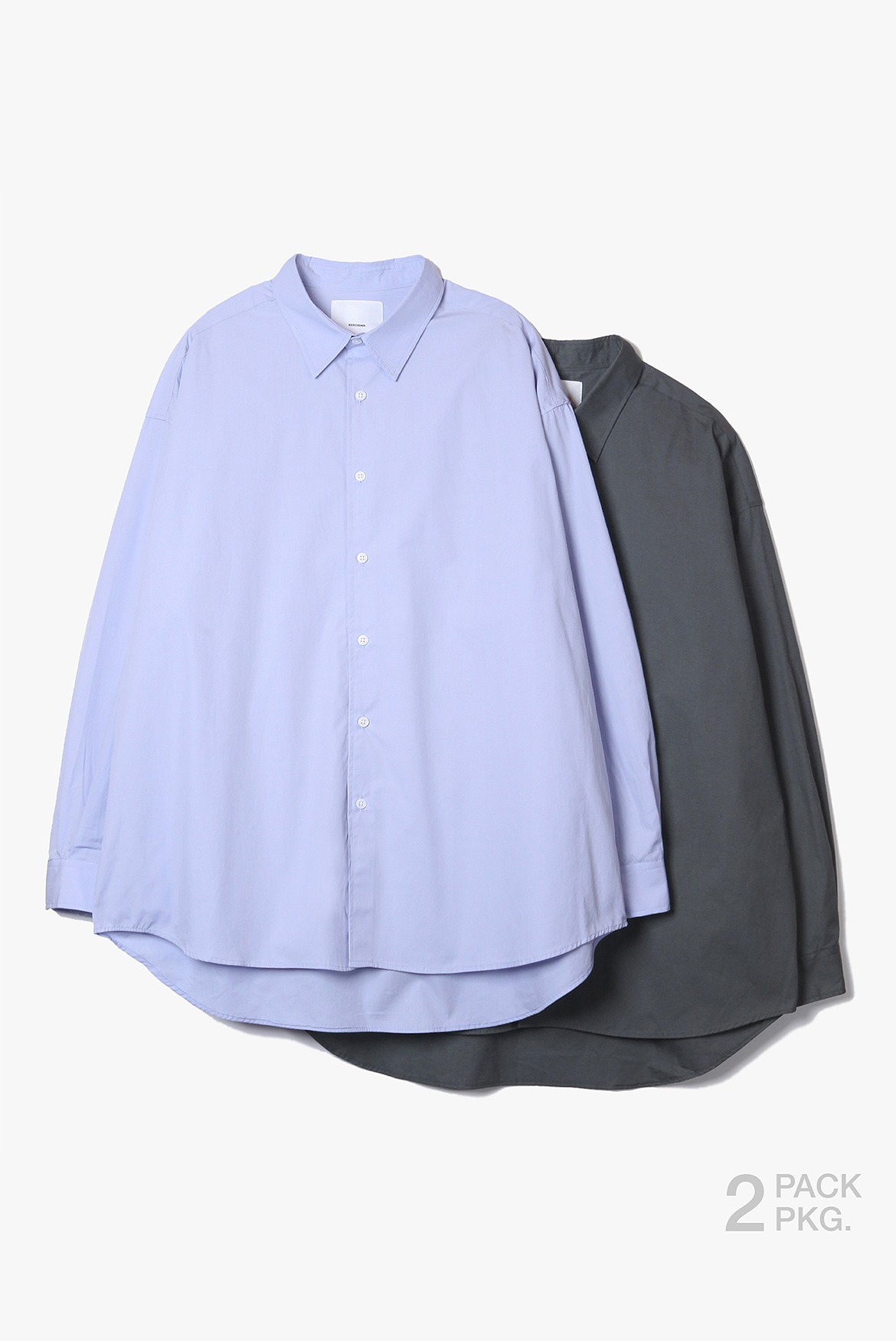 2Pack One Mile Shirts [Sky Blue/Charcoal]