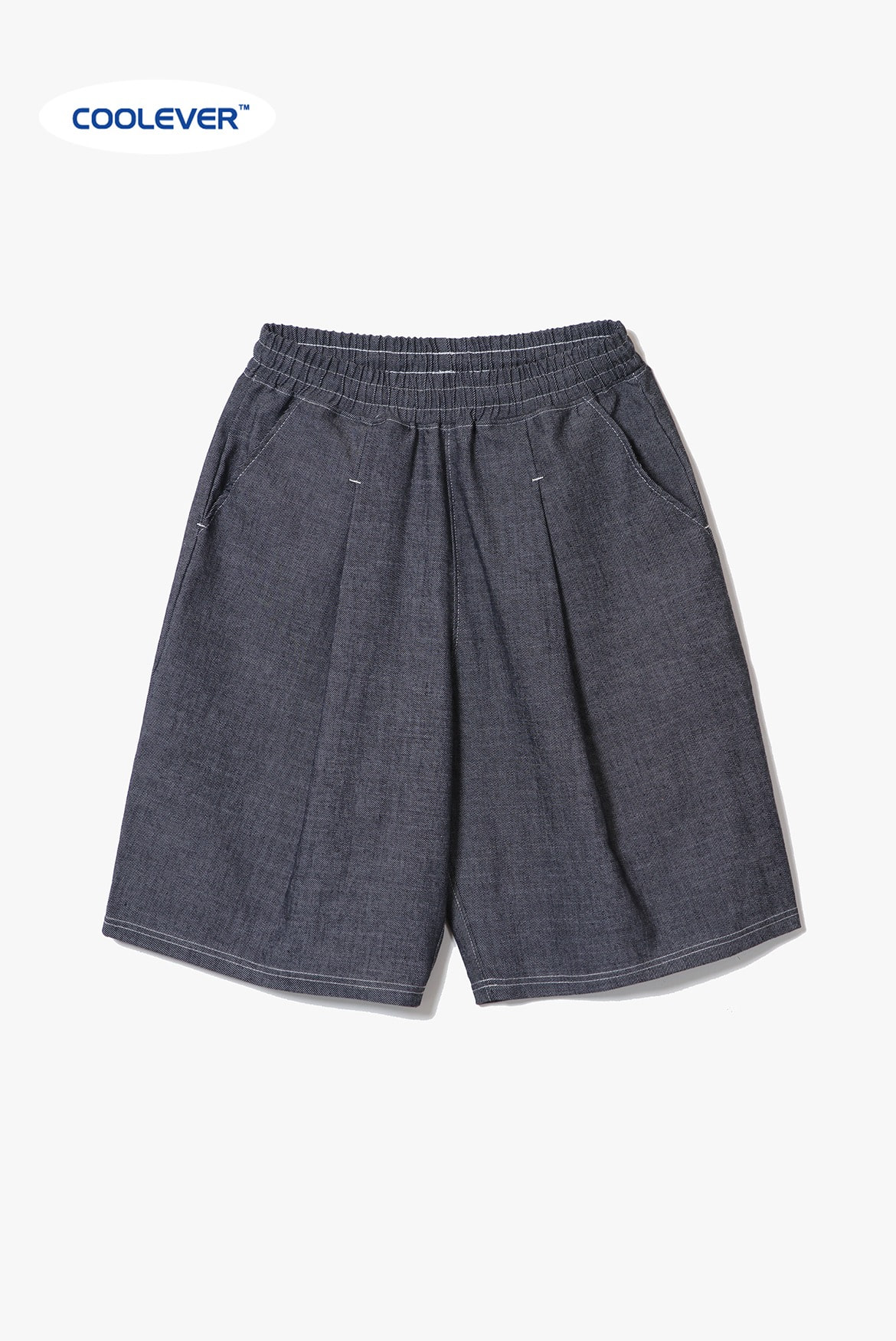 Clean Coolever Tuck Banding Shorts [Indigo]