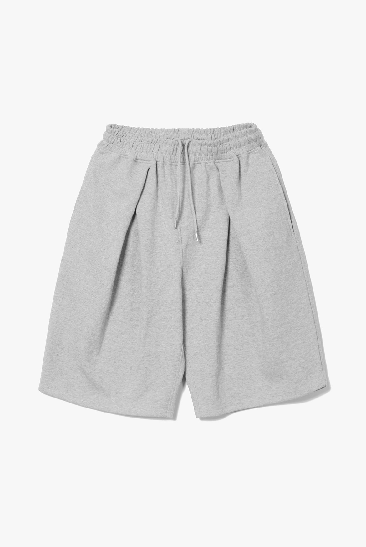 (7월 6일 예약배송) Bermuda Cross Sweat Shorts [Grey]